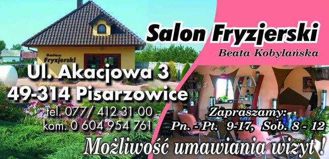 salon fryzjerski Beata Kobylańska